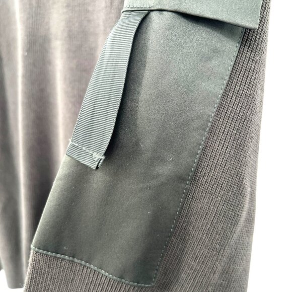 Parker Cargo Pocket V-Neck Sweater Olive Green Size Large - Picture 7 of 10